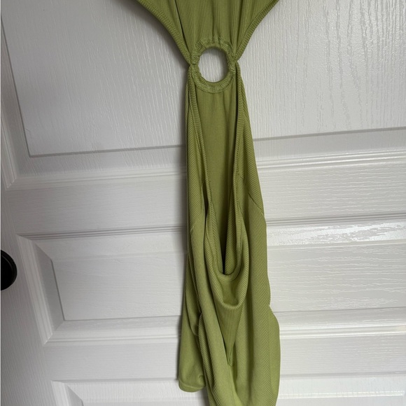 SHEIN Light Green Cut Out Dress - Picture 3 of 5